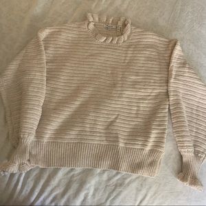 Madewell Ruffle Sweater